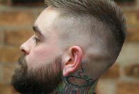 Short hairstyles for men 2020 with beard