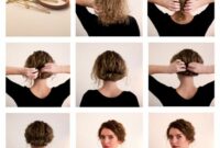 Quick and easy hairstyles for short curly hair