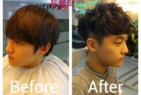 Wavy korean male perm hairstyles