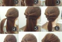 Updos beginner easy hairstyles for short hair step by step
