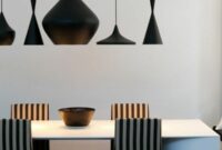 Esszimmer lampe modern schwarz