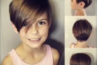 Short hairstyles for girls kids 2020