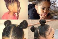 Simple hairstyles for short hair black girls kids