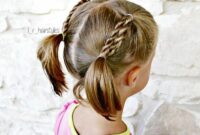 Easy cute hairstyles for little girls with short hair