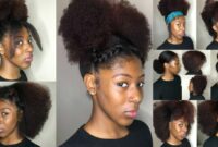 Medium length hairstyles for girls black natural hair