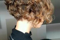 Short hairstyles for thick curly hair 2020