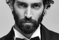 Curly hair classy professional long hairstyles male