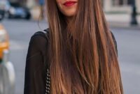 Long straight hairstyles 2020 hair trends female