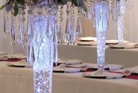 Tall glass vases for centerpieces