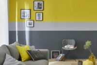 Gray and yellow paint combinations