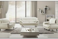 White leather couches for sale