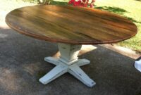 60 inch farmhouse dining table