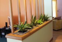 Indoor built in planter