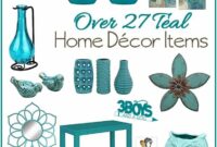 Turquoise home decor accents