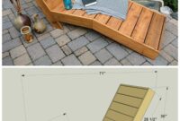 Outdoor chaise lounge plans