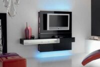 Wall mount tv stand 55 inch