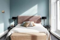 Dusty blue bedroom ideas
