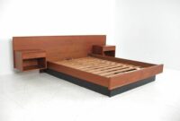 Platform bed frame with drawers