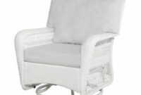 White swivel patio chairs