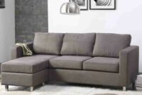 Small sectional l shaped couch