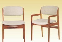 Dining chairs that lean back