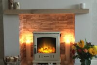 Electric log burner fireplace ideas