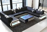 Luxury u shaped sofas