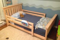 Twin bed frame for toddler