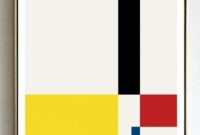 Artist rectangles primary colours