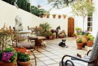 Mediterranean patio decorating ideas