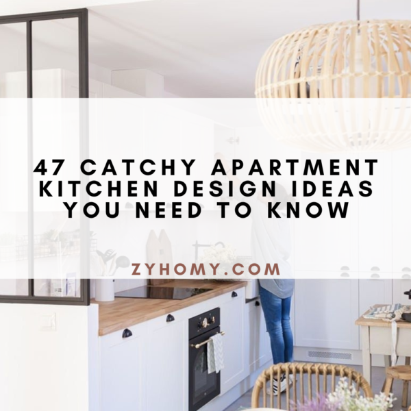 47 Catchy Apartment Kitchen Design Ideas You Need To Know