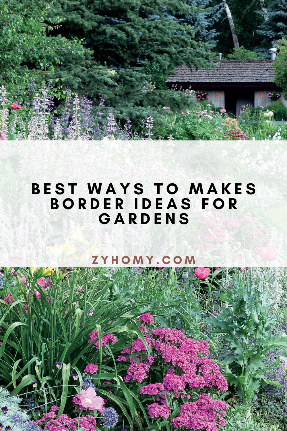 Best Ways To Makes Border Ideas For Gardens