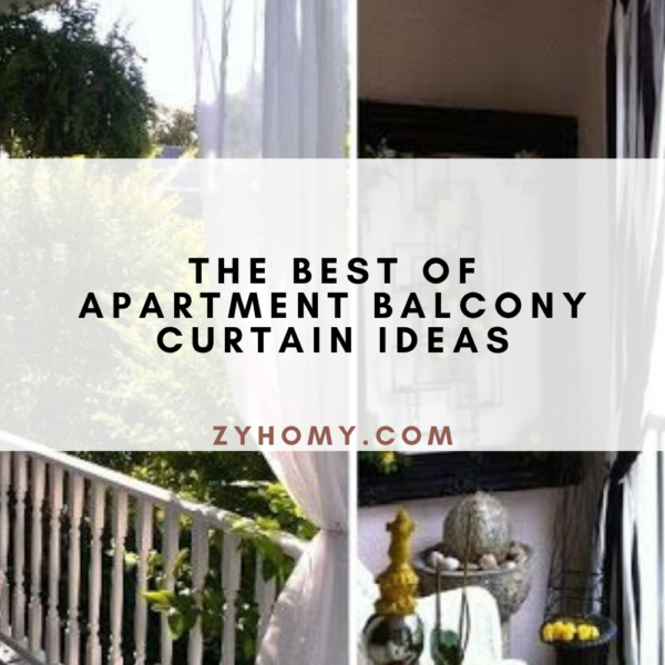 The best of apartment balcony curtain ideas