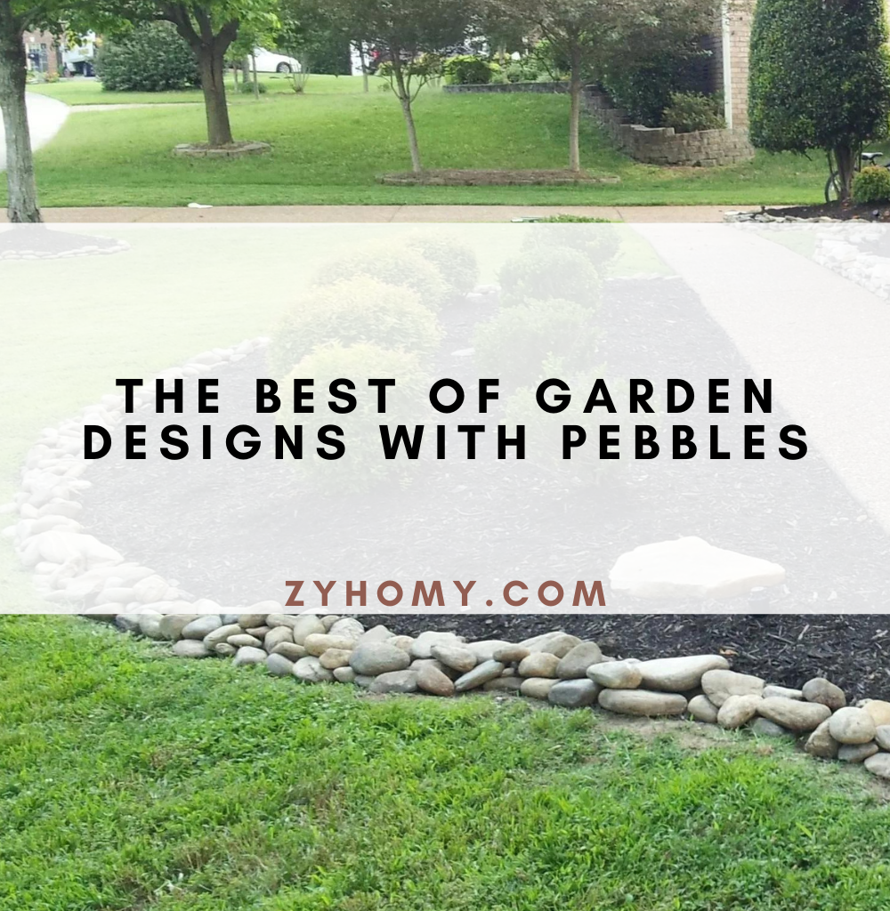 The best of garden designs with pebbles