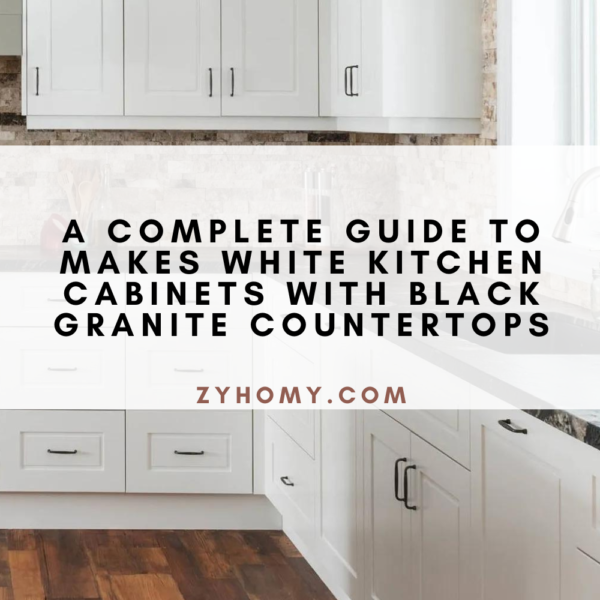 A-complete-guide-to-makes-white-kitchen-cabinets-with-black-granite-countertops