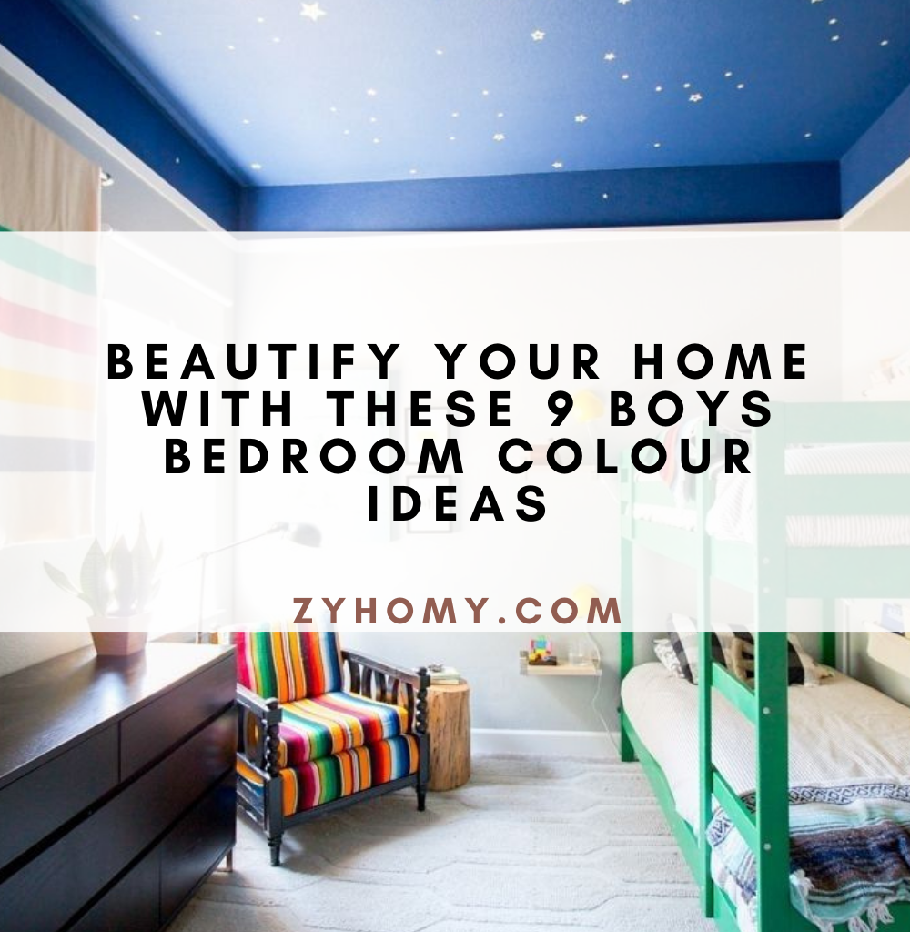 Beautify your home with these 9 boys bedroom colour ideas
