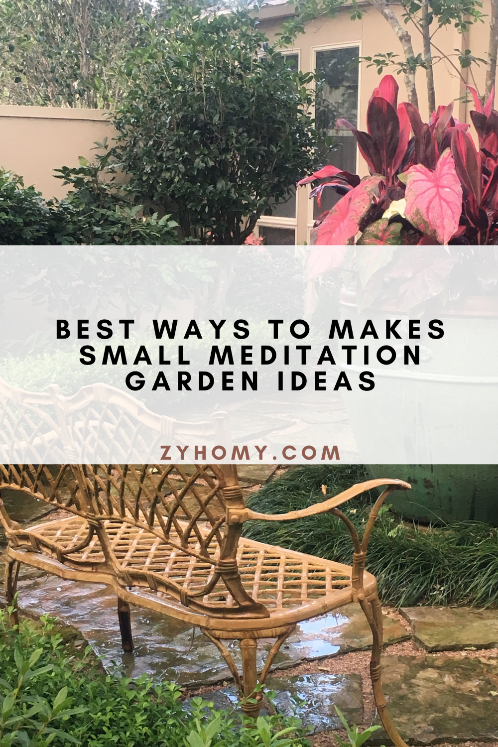 Best Ways To Makes Small Meditation Garden Ideas