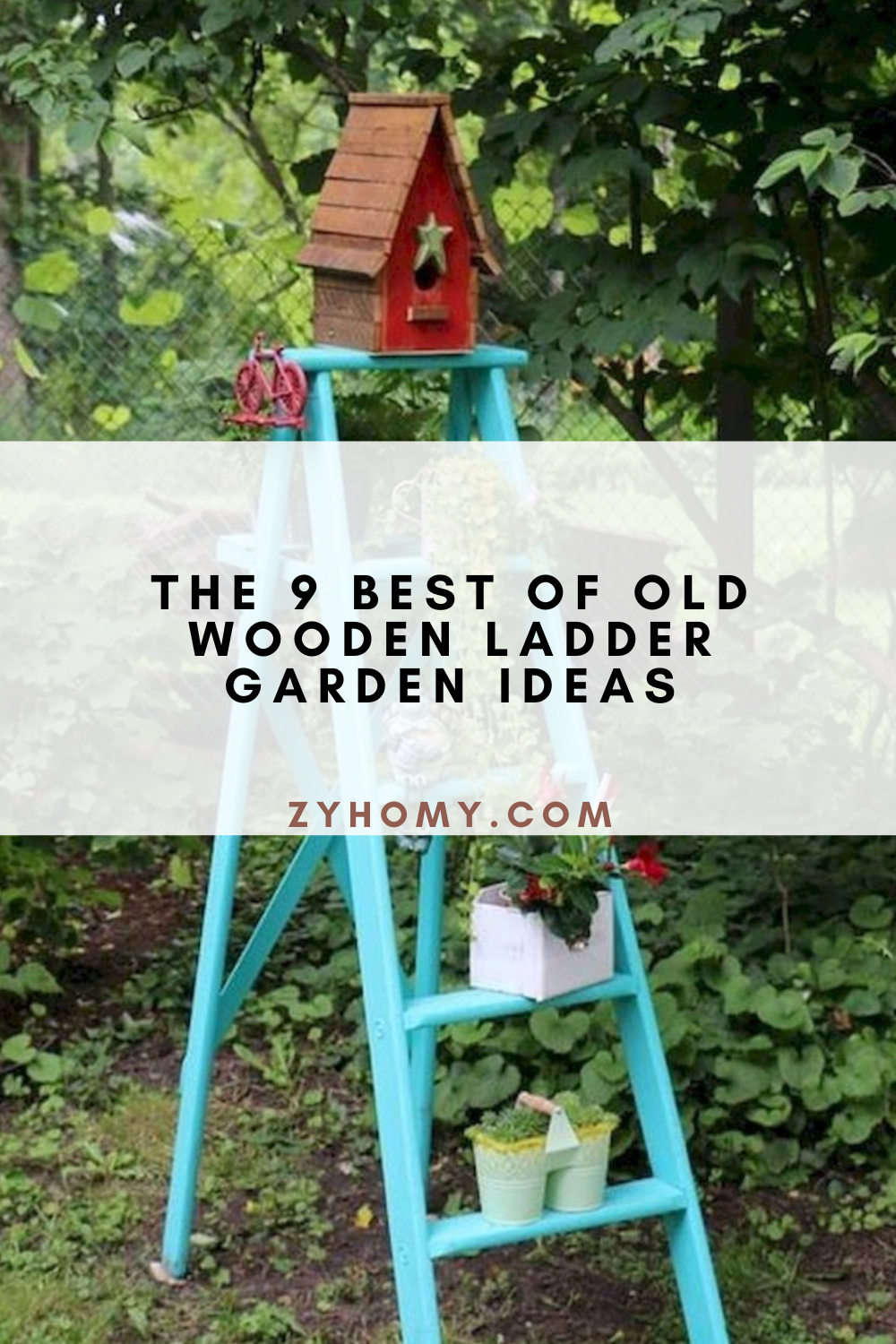 The 9 Best Of Old Wooden Ladder Garden Ideas