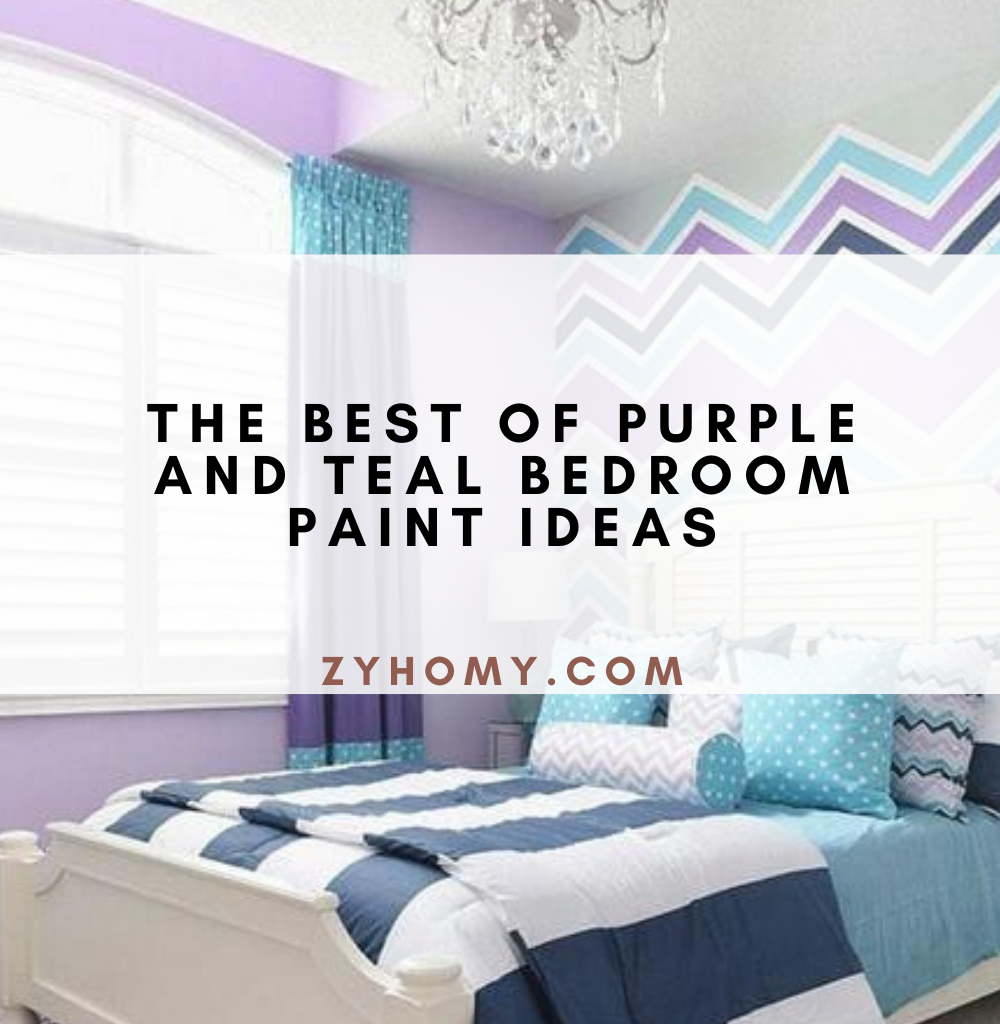 The best of purple and teal bedroom paint ideas